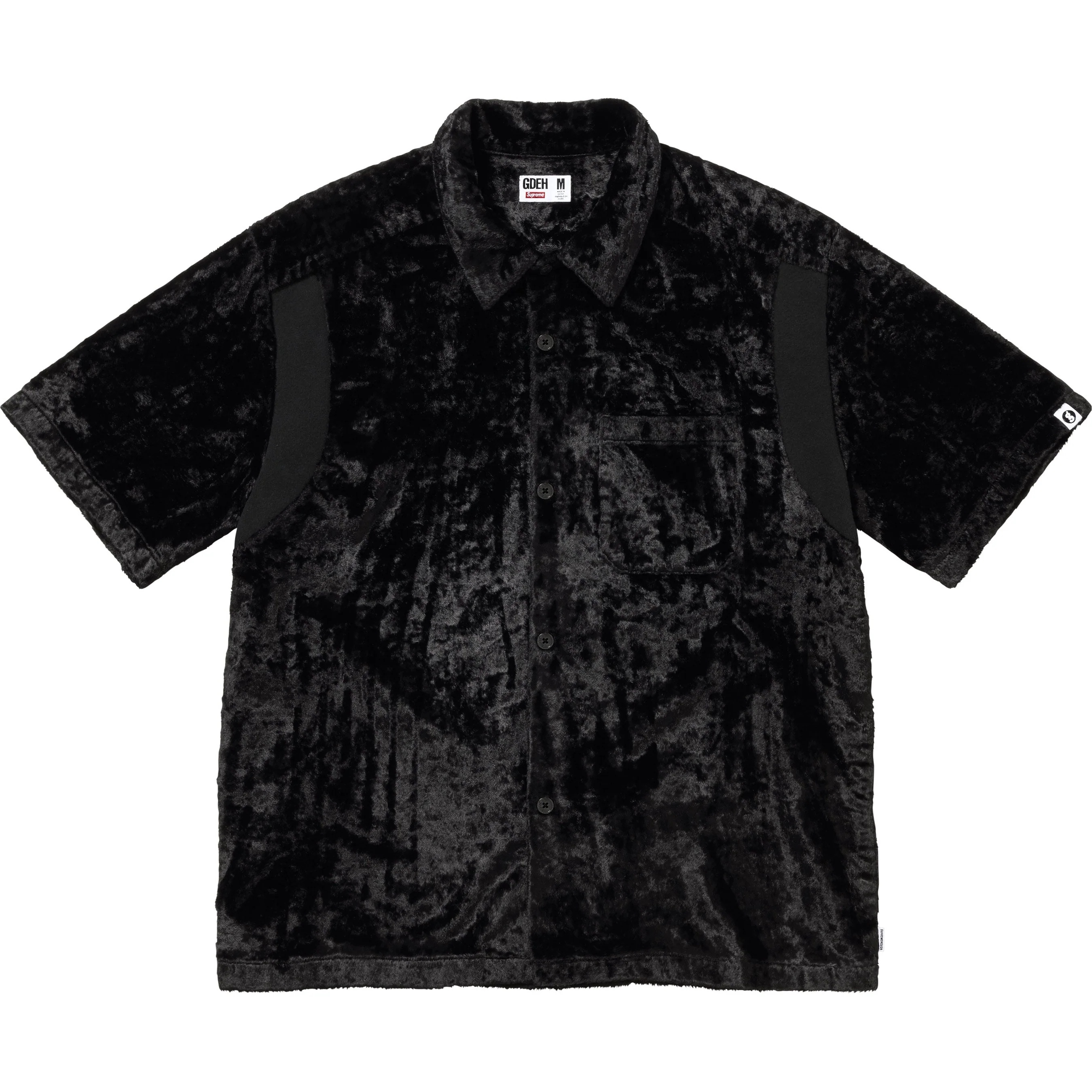 Supreme®/GOODENOUGH Crushed Rayon Pile S/S Shirt view 9
